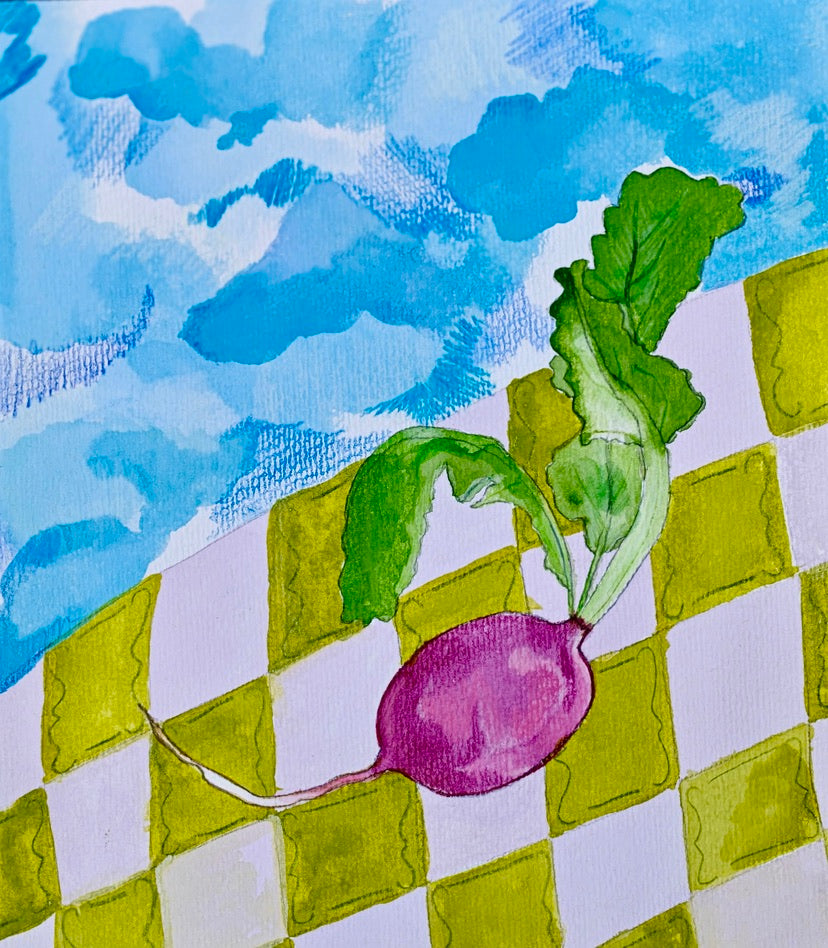 Radish Picnic Print